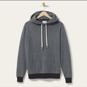 Feat Blanket Blend Large Unisex Hoodie HazyBlack NWT